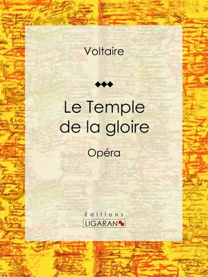 cover image of Le Temple de la gloire